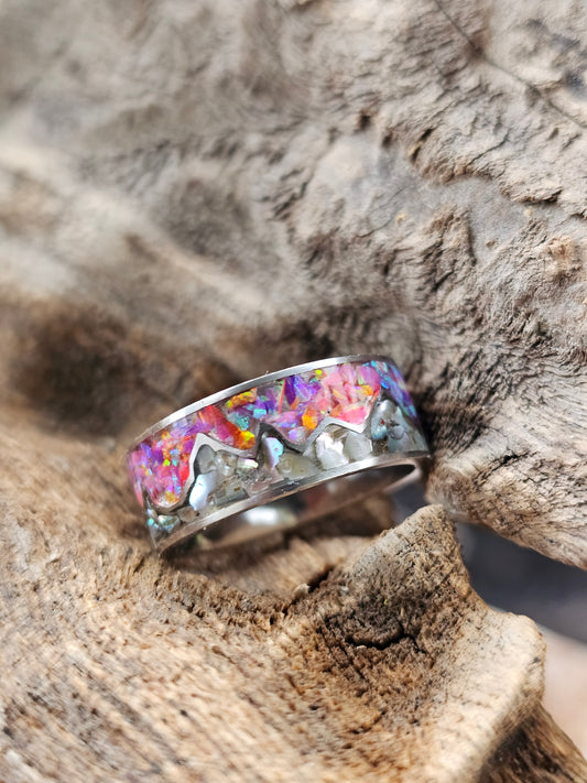 Mountain Sunset Ring